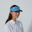 DS Water Bloom Blue Print Visor