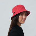 DS Golf Plaid and Intense Coral Reversible Hat