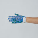 DS Water Bloom Blue Print Sun Glove