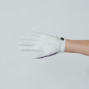 DS Mosaic Medley Navy Pink Print Sun Glove