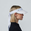 DS Rosie White Straw Visor