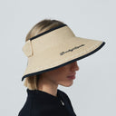 DS Amalfi Beige Straw Visor
