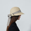 DS Trento Raw Beige Straw Hat