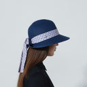 DS Trento Dark Navy Straw Hat
