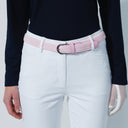 DS Pink Braided Elastic Belt