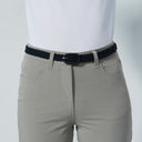 DS Giselle Thin Black Braided Elastic Belt F25