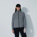 DS Flaine Diamond Black and White Print Rain Jacket