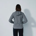 DS Flaine Diamond Black and White Print Rain Jacket