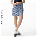 Felice Blue Scroll Skort 18"