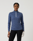 Sheermotion Square Long Sleeve Top